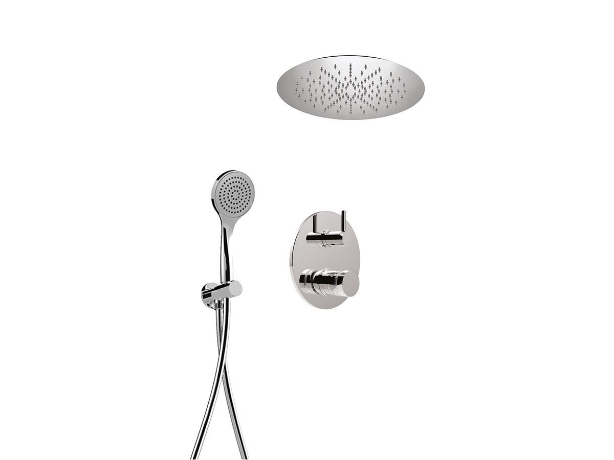 Встраиваемый набор для душа с ручным душем Rubinetteria Giulini MyRing Deluxe ARCH-00053300 - Вид №1