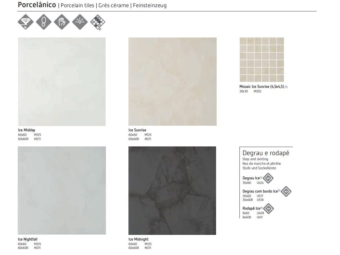 Пол / керамогранит RECER Ice ARCH-00099728 - Вид №4