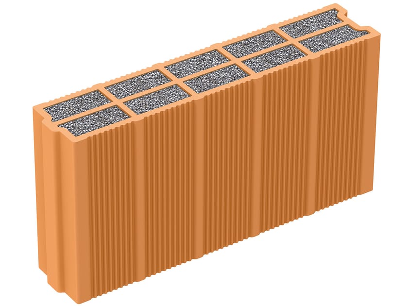 Теплоизоляционный кирпичный блок Fornaci Laterizi Danesi Normablok Plus ARCH-00054914