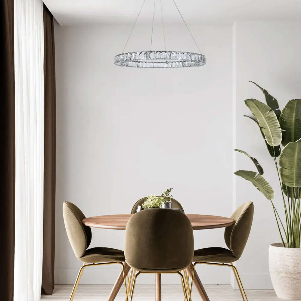 Люстра подвесная Brilliance с регулируемым светом и пультом управления 89438390 Escada STLM-1565256 - Вид №8