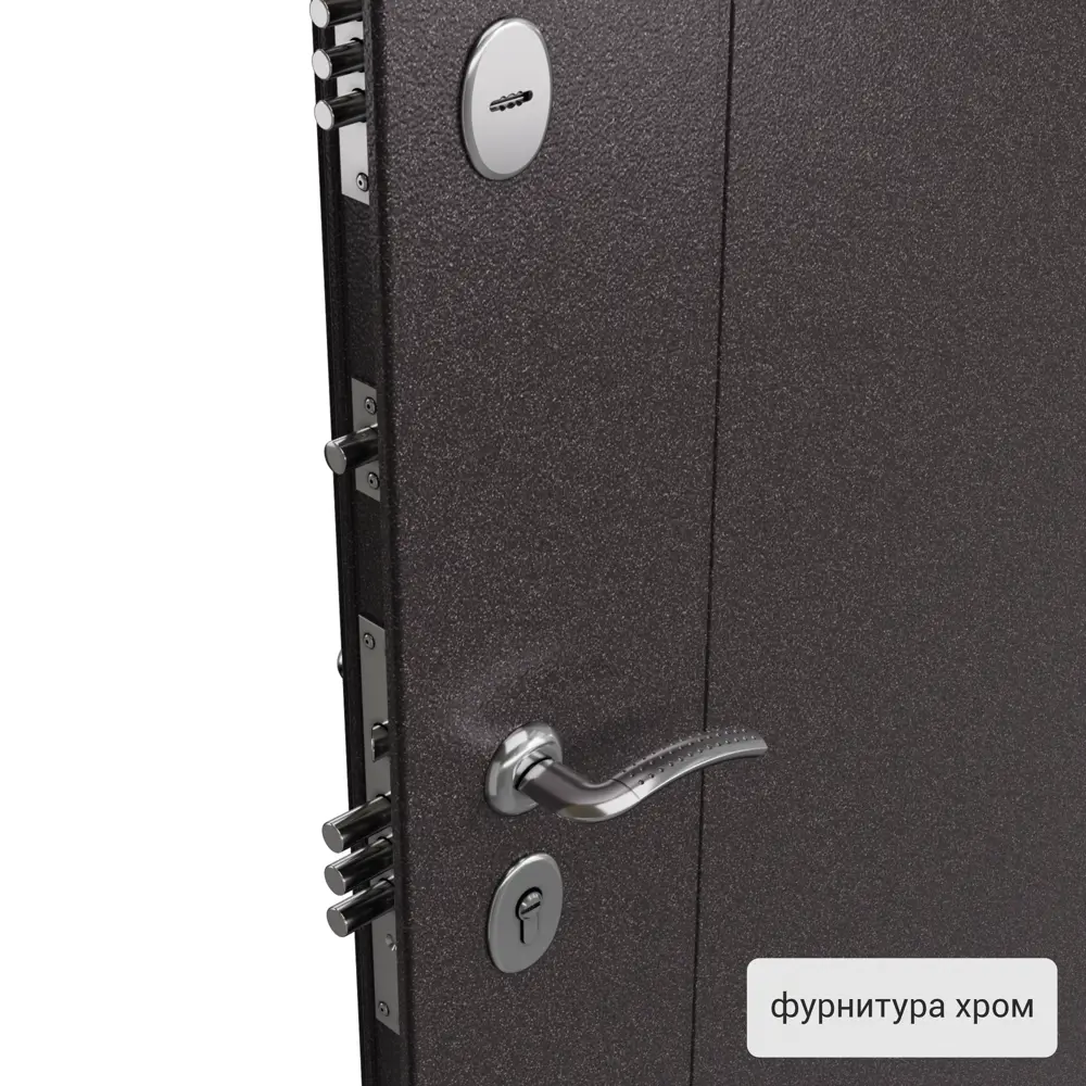 Дверь входная металлическая Денвер 950x2050 мм правая. цвет коричневый 89154289 STLM-2071811 TOREX  - Вид №2