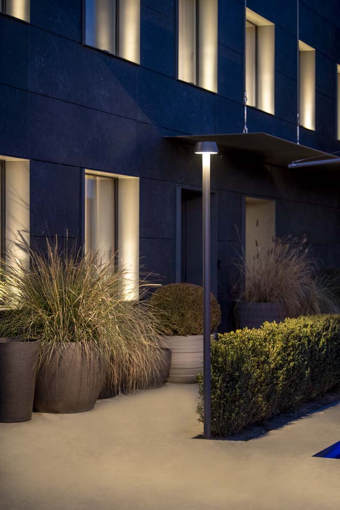 2000119 Уличное освещение  Platek FONT su palo  FONT - 4 LED 3000K 180° Street optic  - Вид №4