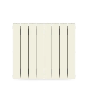 Радиатор секционный Rifar Supremo S50008RAL1015 500/90 8 секций боковое подключение биметалл бежевый