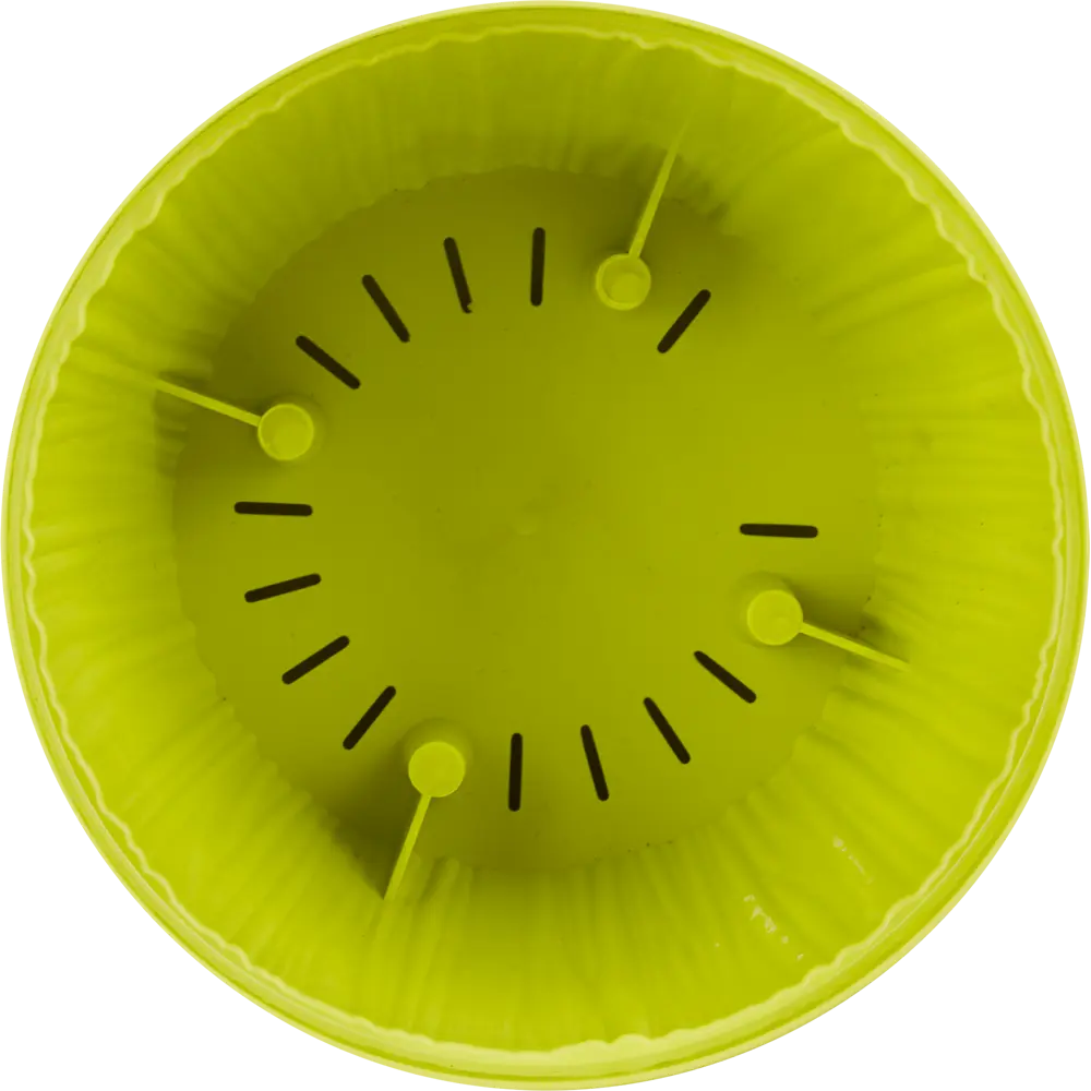 Горшок цветочный Ingreen Barcelona ø15.5 h14 см v1.8 л пластик салатовый 85114170 STLM-2192024  - Вид №1