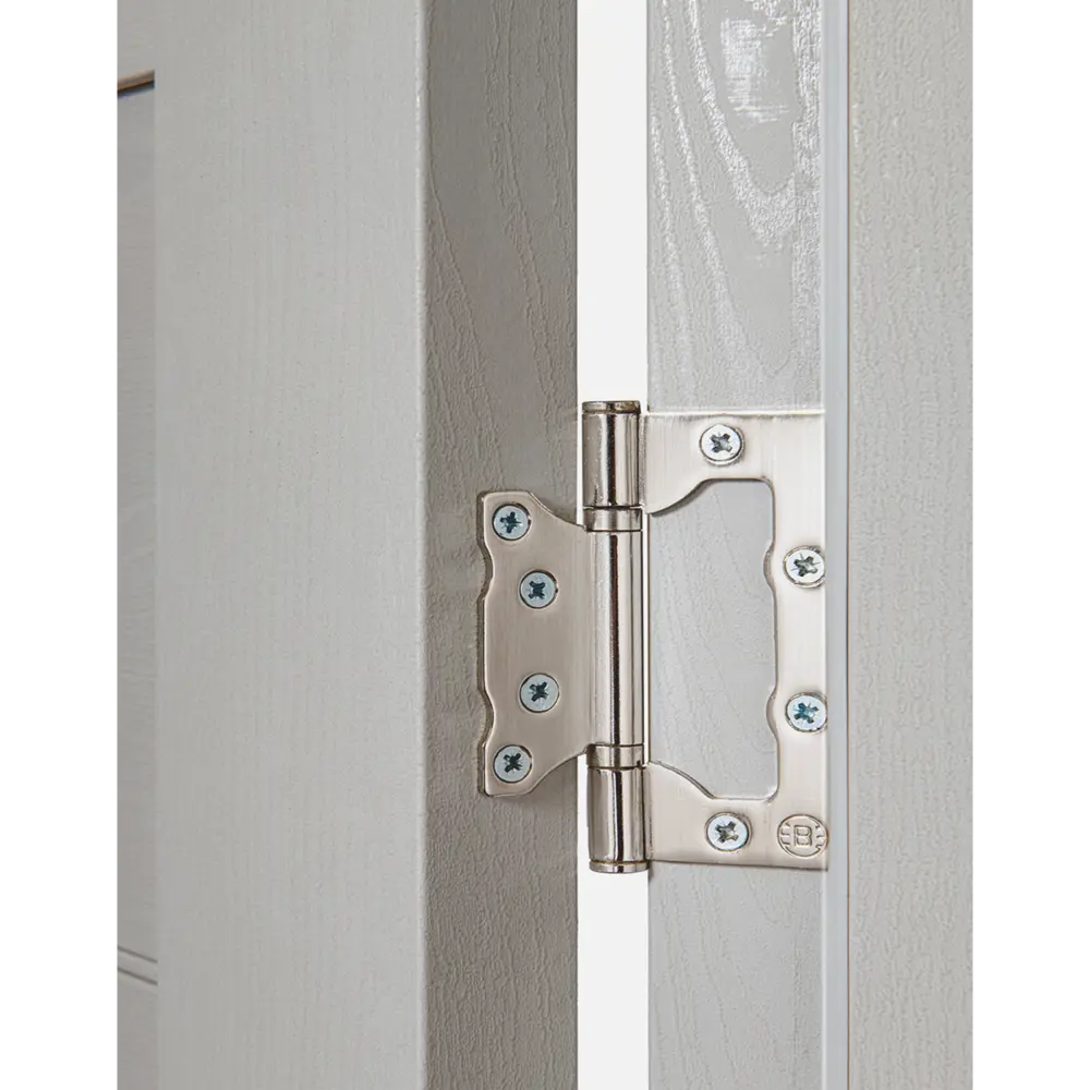 Дверь межкомнатная глухая Аккорд 70x200 см Hardflex цвет белый с замком и петлями 89407903 STLM-2157449 PORTIKA  - Вид №4