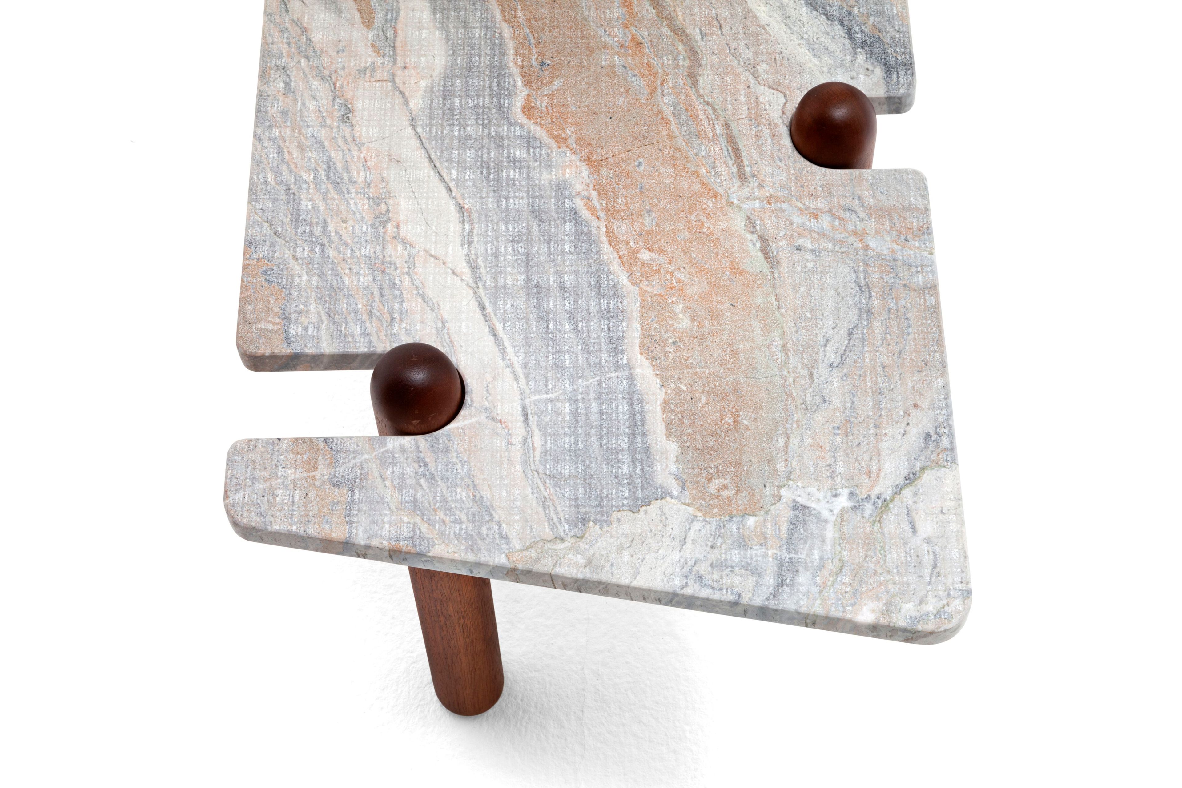 Журнальный столик из мрамора Арабескато Exteta Caprera ARCH-00021037 - Вид №1