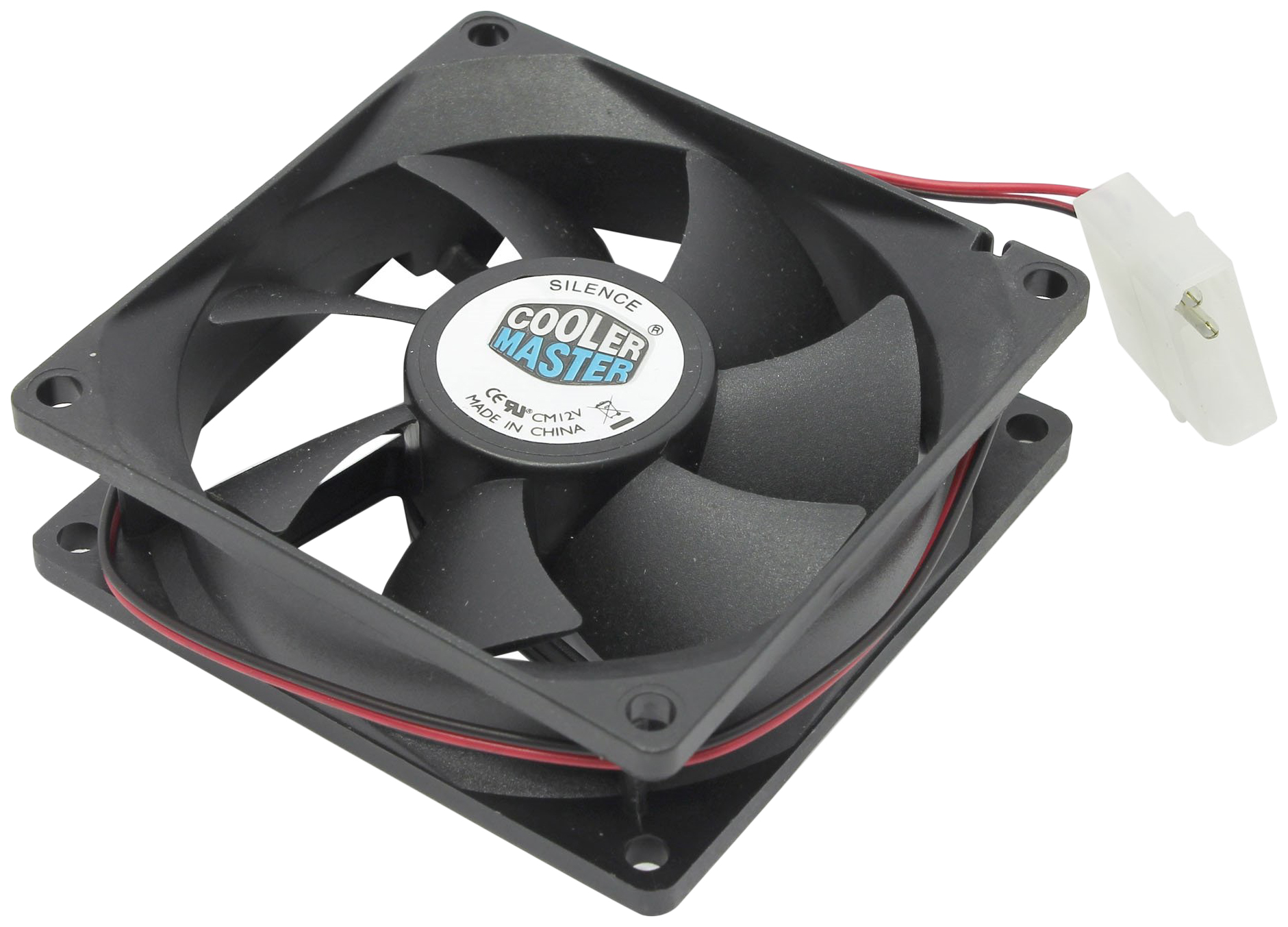 N8R-22K1-GP case cooler (80x80x25, 29dba, molex, 100pcs/box) Cooler Master Santreyd  - Вид №2
