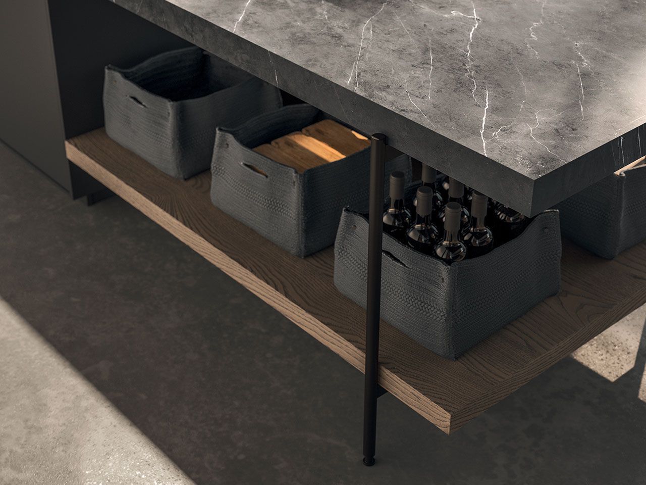 Встроенная кухня с островом Arrital Ak_07 ARCH-00035308 - Вид №8