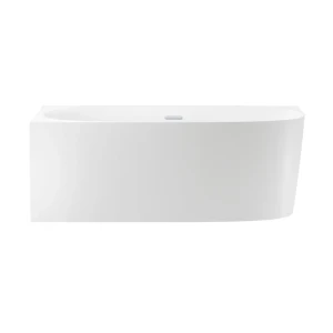 91683749 Акриловая угловая ванна 160x75 см Wellsee Belle Spa 2.0 235802001 левый разворот, с каркасом, экраном и сливом-переливом STLM-1497258