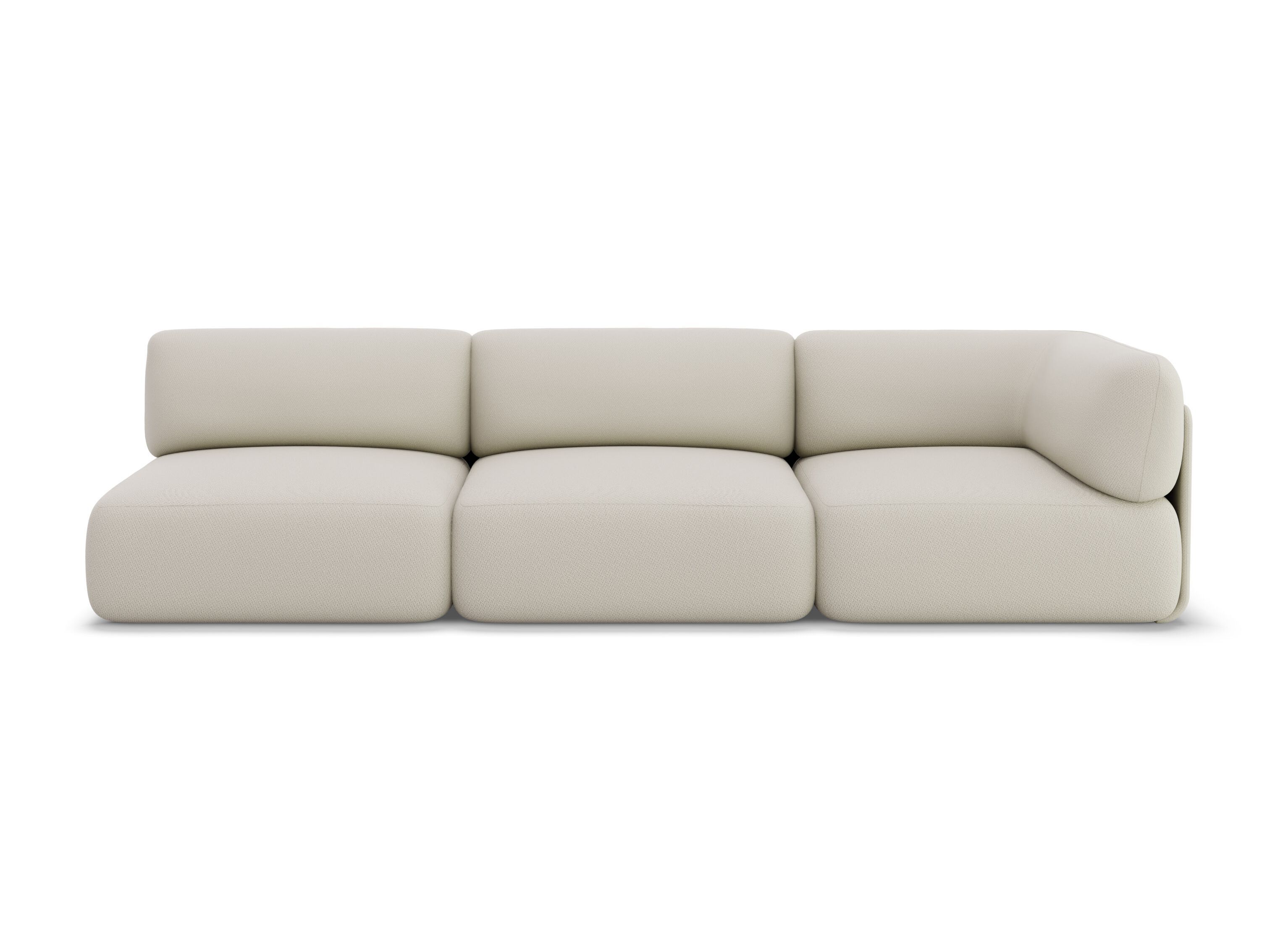 Открытый 3-местный тканевый диван Noah Living торий ARCH-00110228 - Вид №10