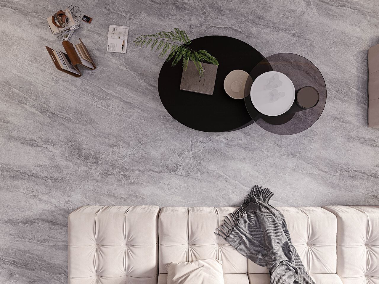 Мраморный пол / покрытие GANI MARBLE TILES TUNDRA GREY ARCH-00006675