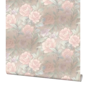 Обои флизелиновые Палитра Edem бежевые 1.06 м PL71654-25