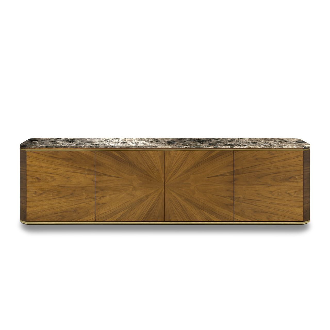 Деревянный шкаф с распашными дверями и мраморной столешницей Hurtado Evolution ARCH-00127805 - Вид №33