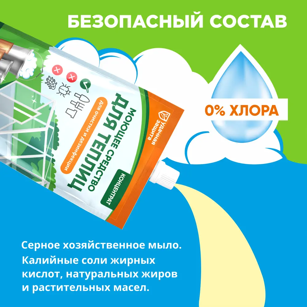 Средство моющее Биомастер для теплиц 350 мл STLM-2204160 - Вид №3