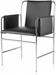 Herman Miller Кожаное кресло с подлокотниками