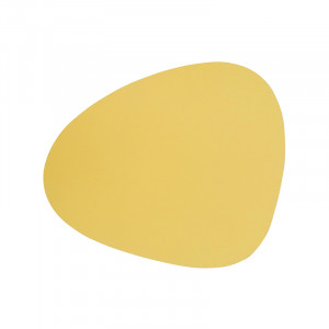 981034 NUPO yellow подстановочная салфетка фигурная 24x28 см, толщина 1,6 мм;LIND DNA