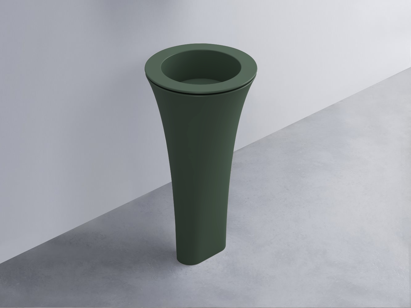 AMLA45-MU+AMPILT-MU+AMCOLT-MU Раковина Amedeo Tondo отдельностоящая cielo Enjoy + Amedeo Ceramica Cielo