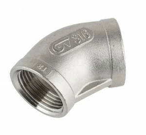 GENEBRE 0120 03 45º elbow F-F BSP thread