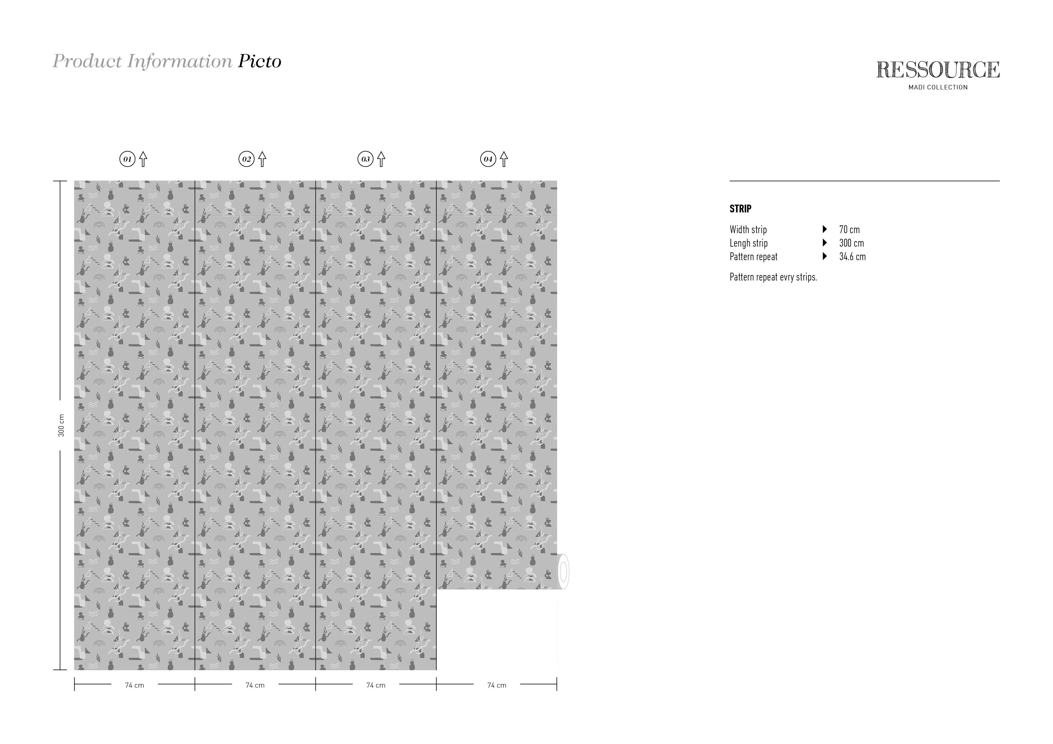Обои с рисунком Ressource Madi ARCH-00027980 - Вид №2