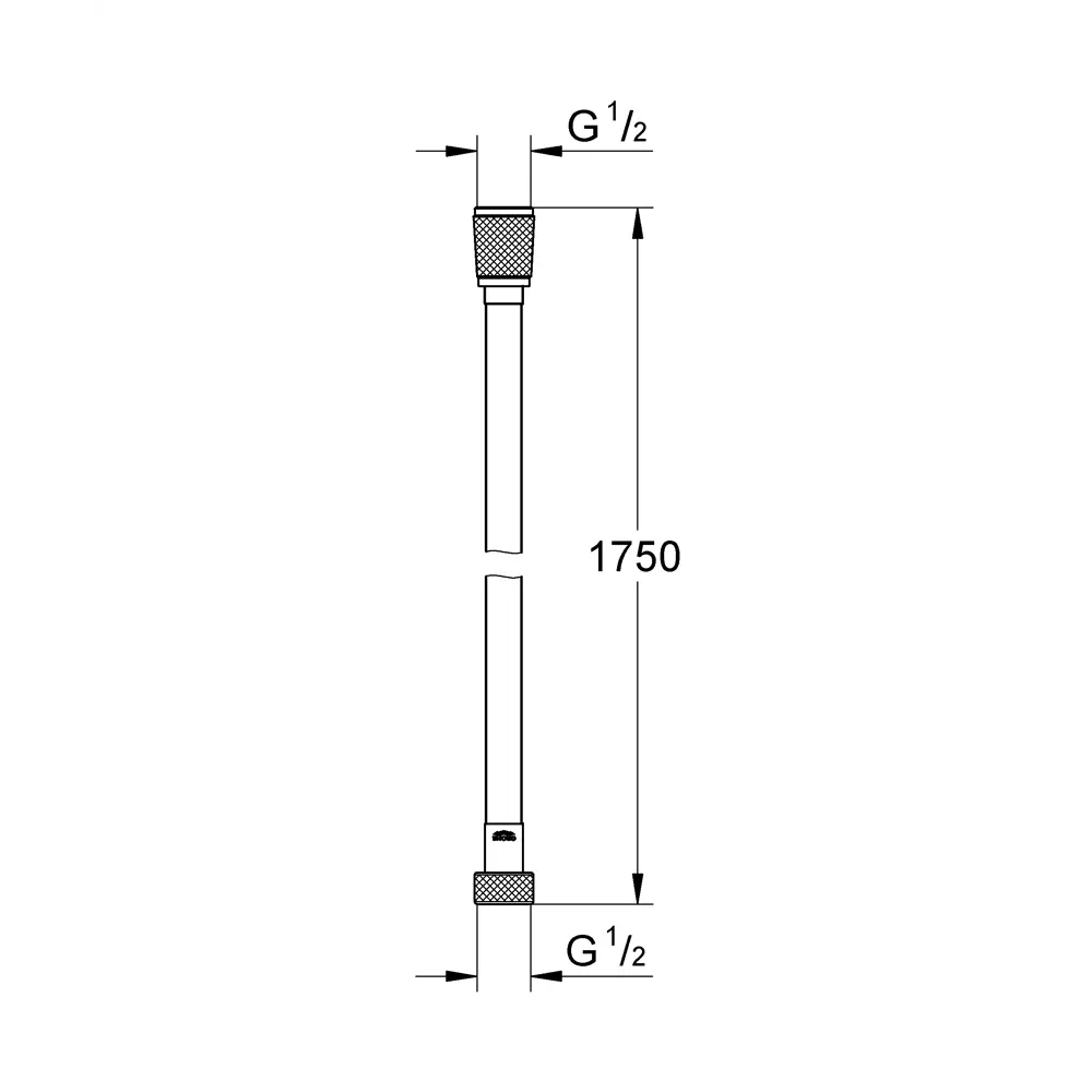 Шланг для душа Grohe Vitalio Silver 1.75 м STLM-2177030 - Вид №1