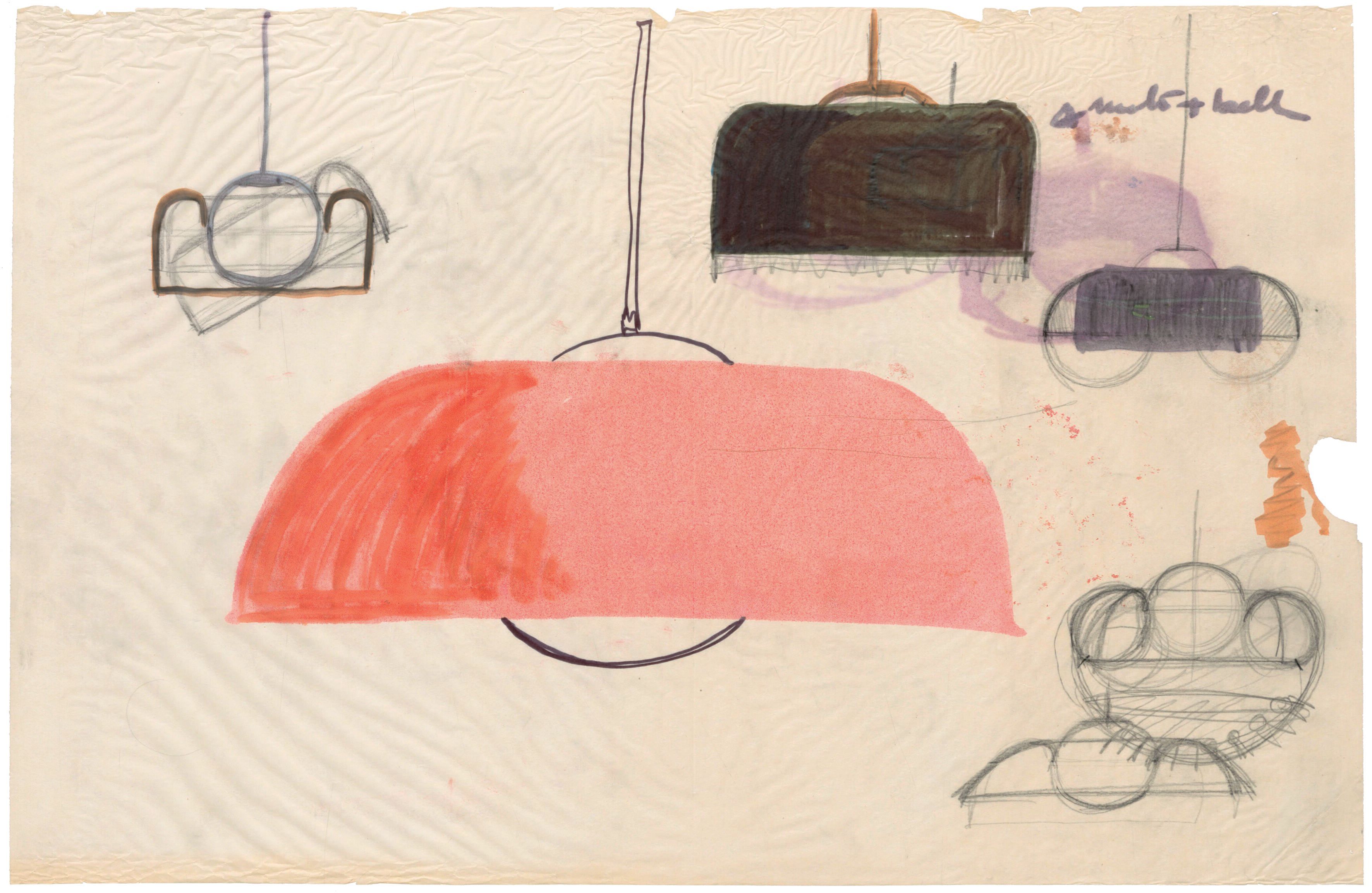 Стеклянный подвесной светильник Artemide OMEGA ARCH-00030266 - Вид №2