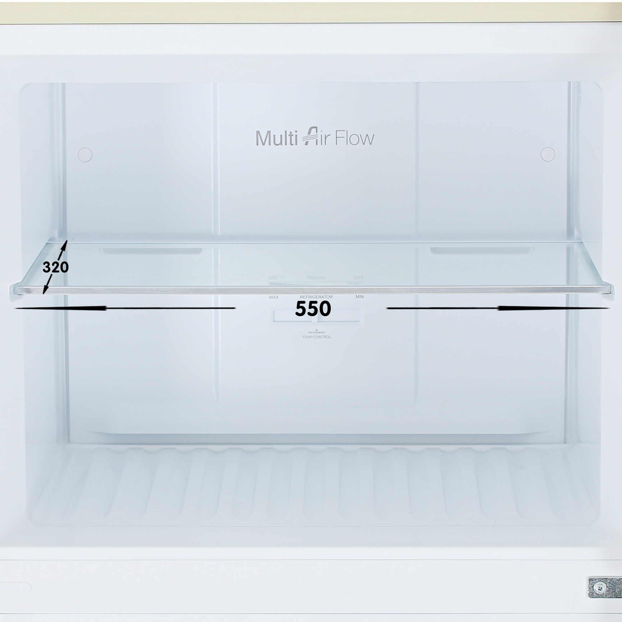5402307 Холодильник с морозильником   DEXP T4-47AMG бежевый STDN-0032894 - Вид №9