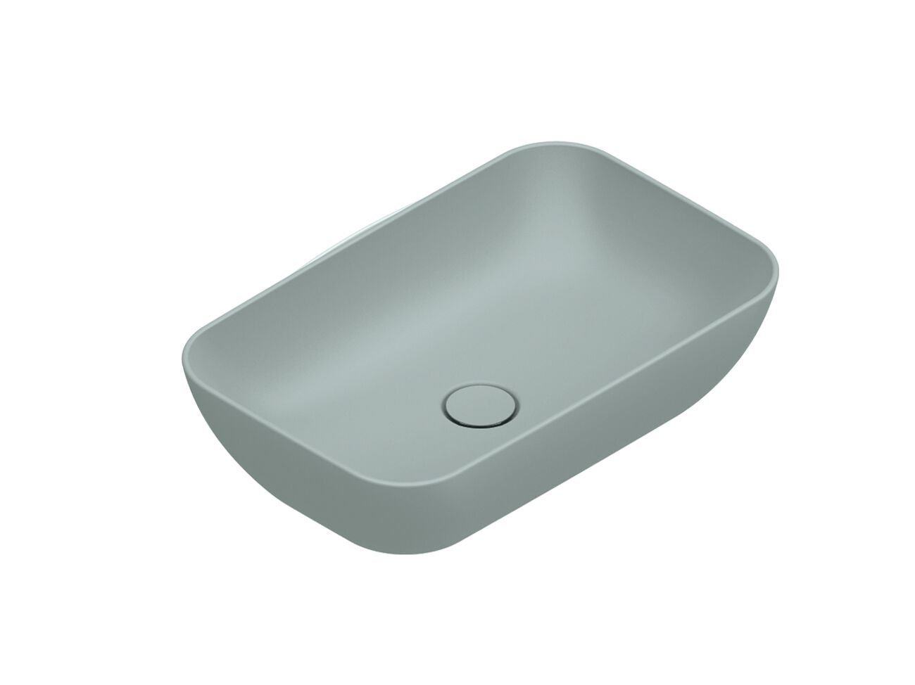 Одинарный прямоугольный умывальник CERAMICA CATALANO ARCH-00030957 - Вид №4