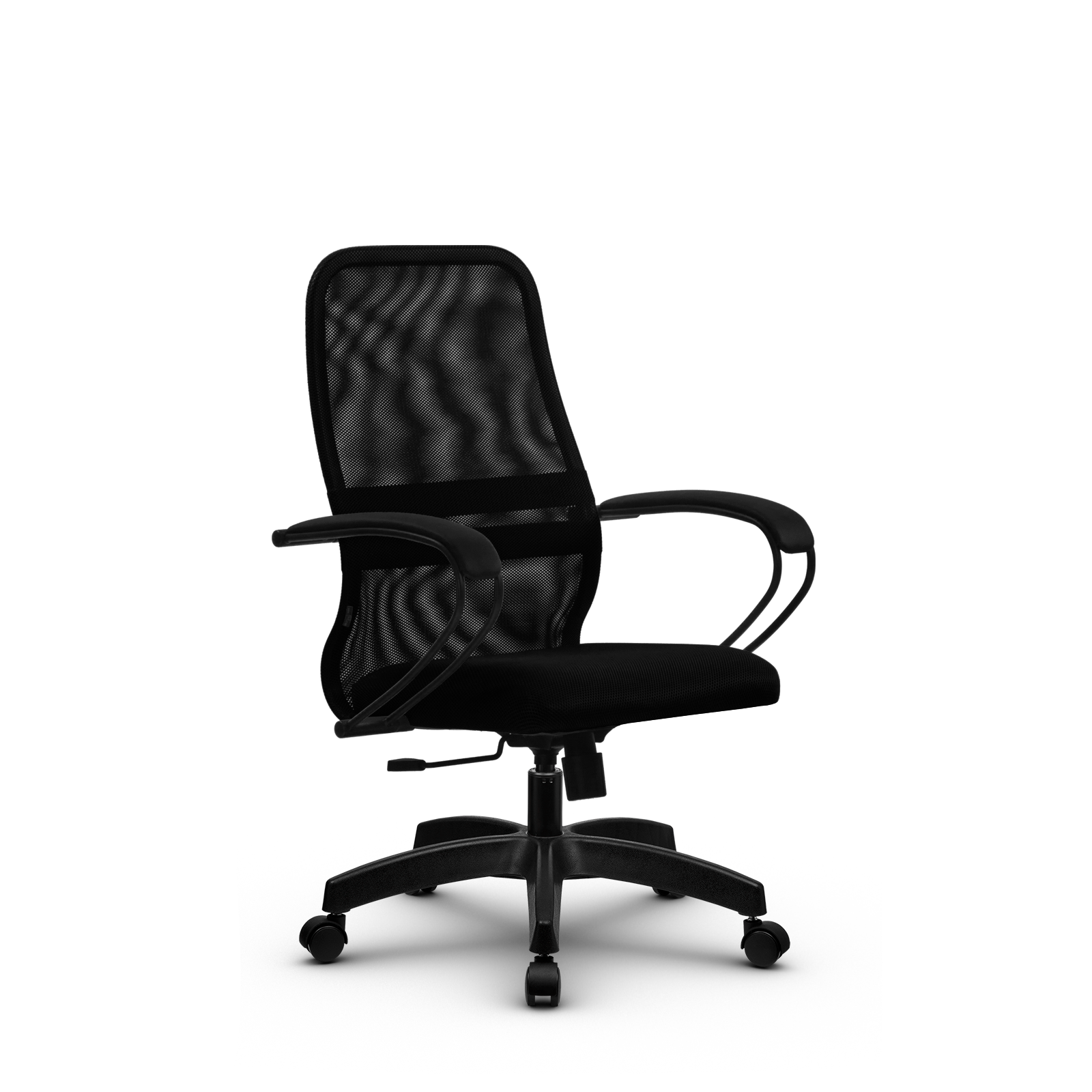 90488597 Офисное кресло Su z312464627 прочный сетчатый материал цвет черный STLM-0248475 МЕТТА