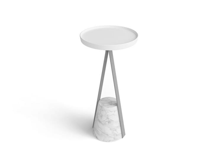 Круглый стол из твердой поверхности с основанием из каррарского мрамора Antoniolupi Halo ARCH-00066966 - Вид №3