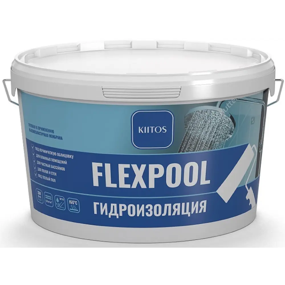 91415836 Гидроизоляционная мастика Kiitos Flexpool 7кг 91415836 Гидроизоляционная мастика Kiitos Flexpool 7кг