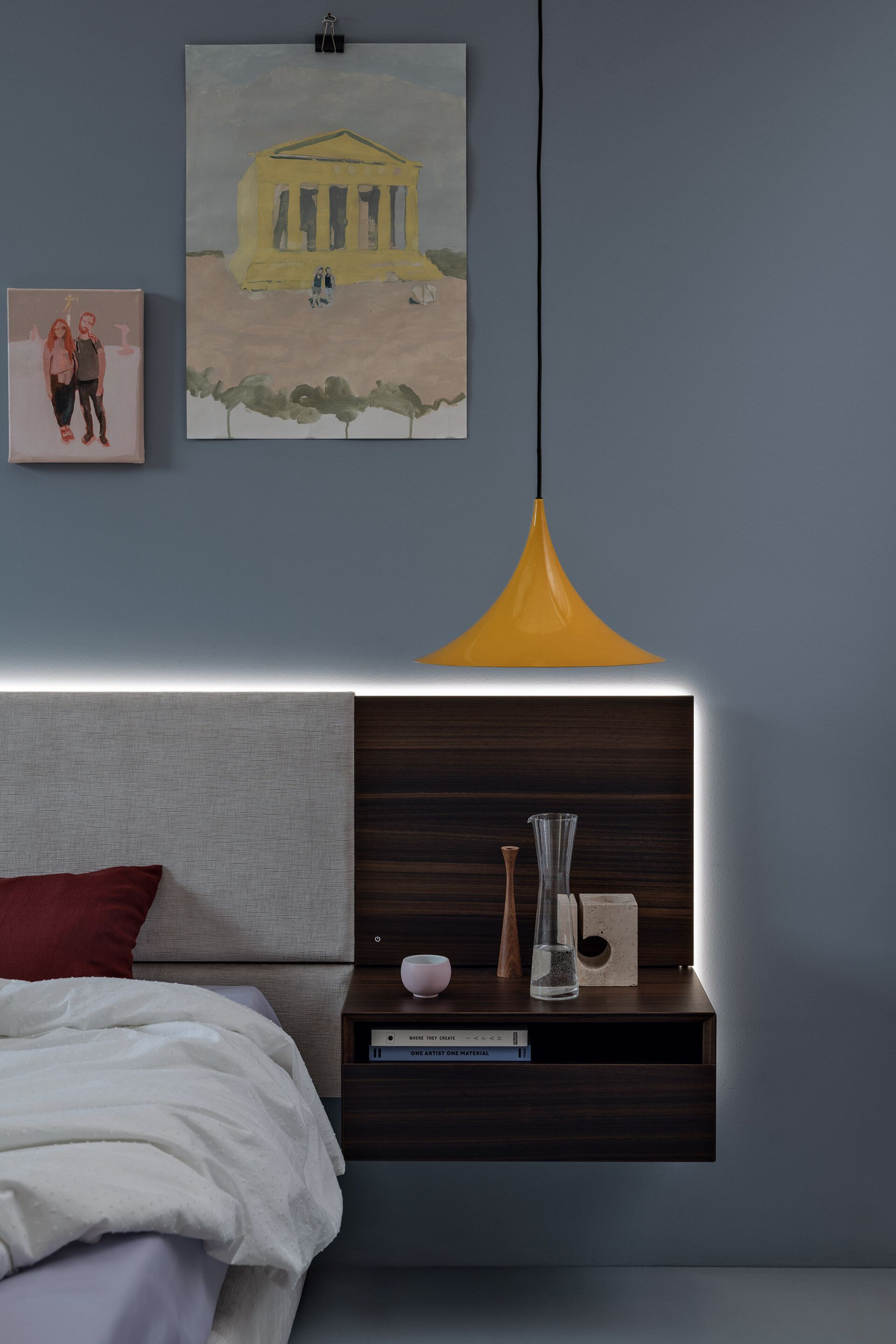 Обшивка из ткани, ламината и деревянных и металлических полок Kristalia Avenue ARCH-00090850 - Вид №13