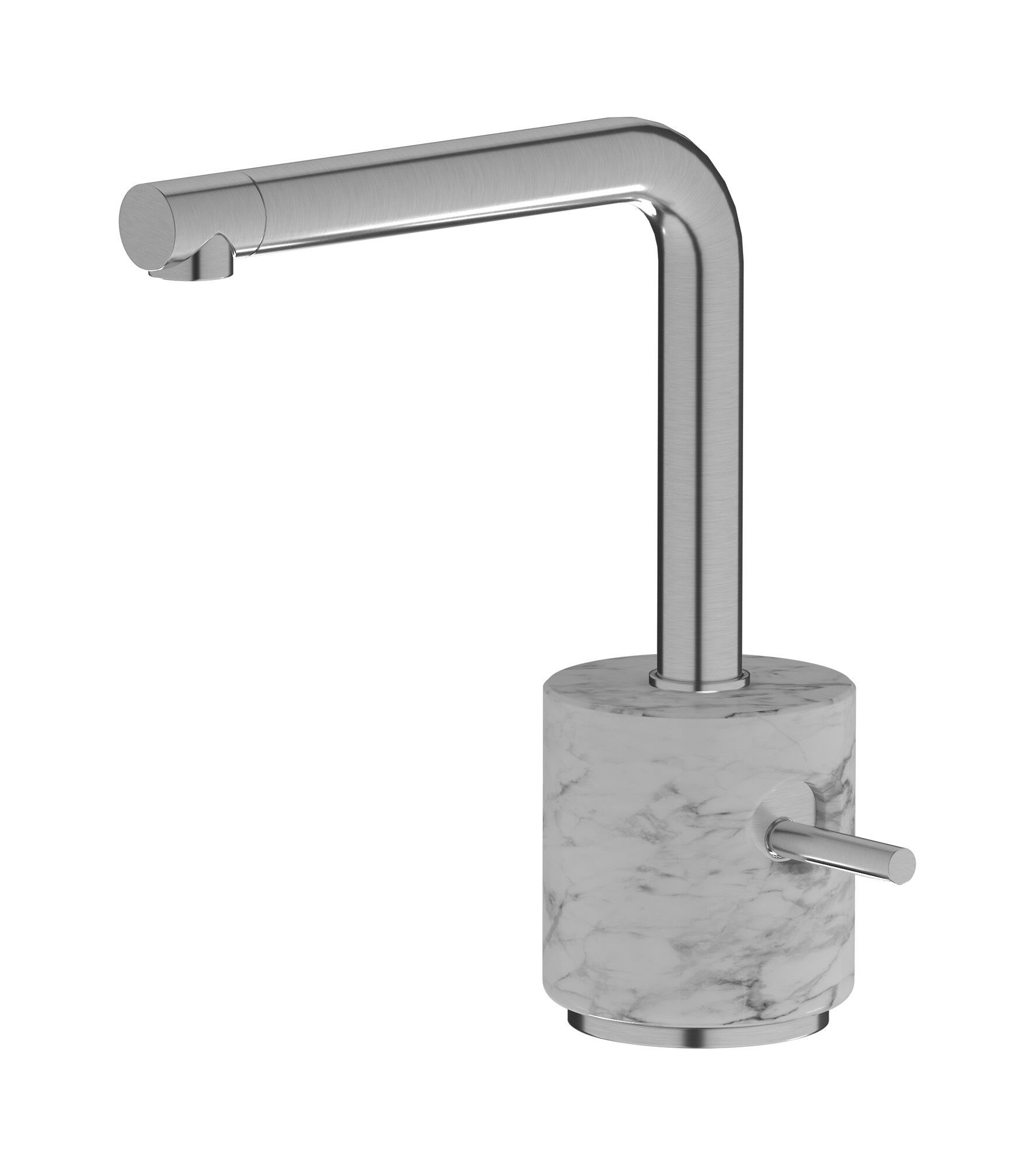 Смеситель для раковины с одной ручкой из мрамора IB мрамор + мрамор Elle ARCH-00119107 - Вид №22