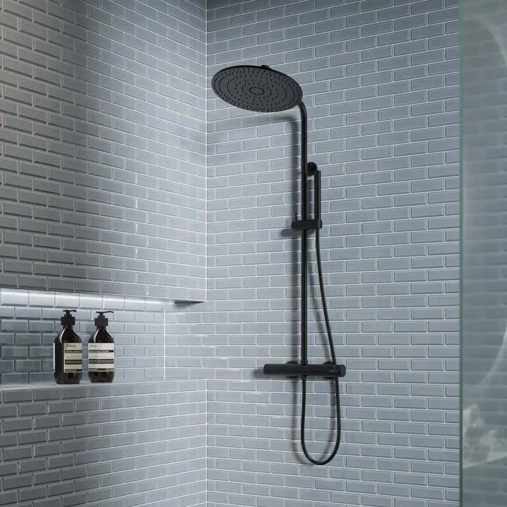 Мозаика керамическая Smart Mosaic Homework 28.7x29.6 см цвет голубой STLM-2159391