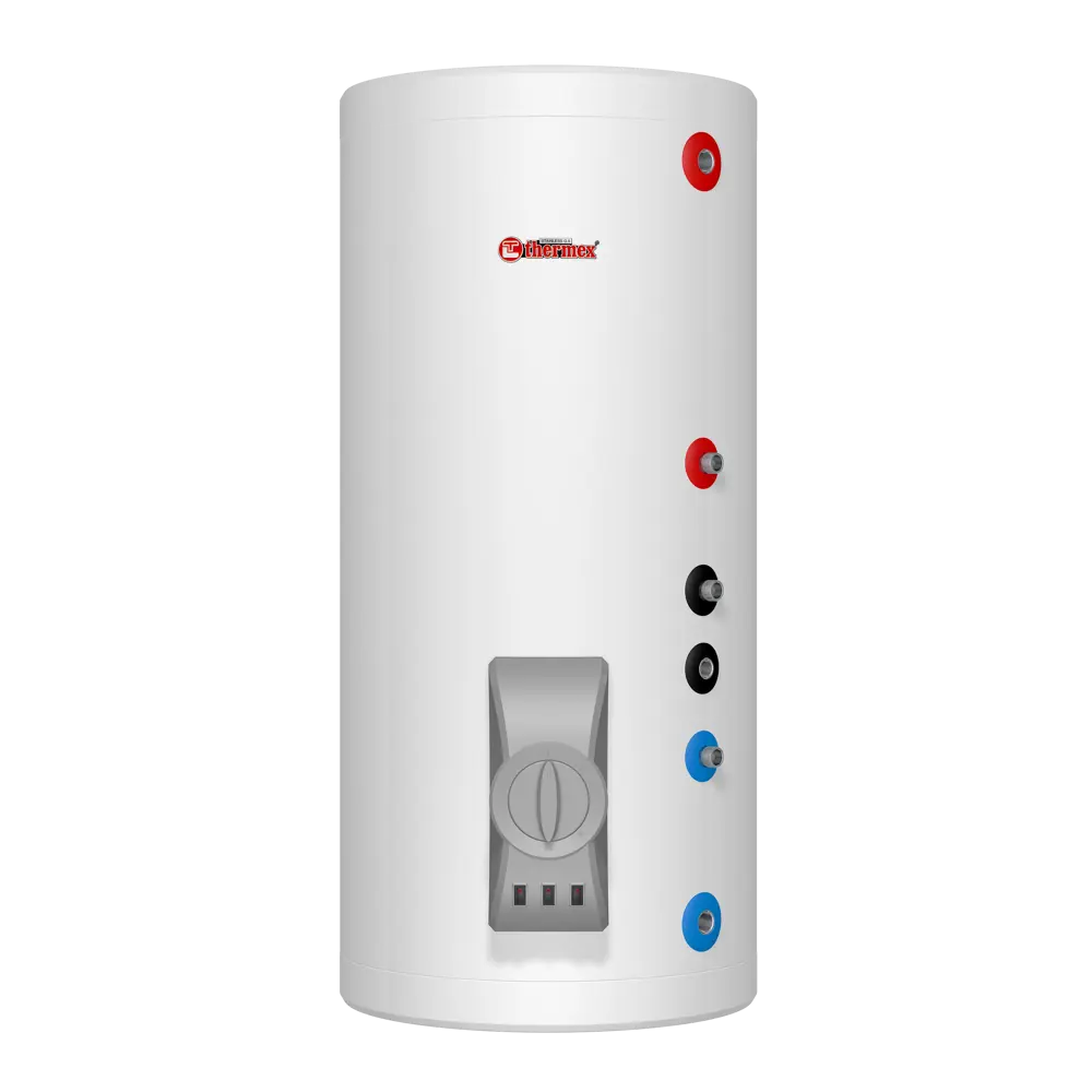 Водонагреватель накопительный комбинированный 24 кВт Thermex IRP 200V(combi) вертикальный 200 л нержавеющая сталь STLM-2087623