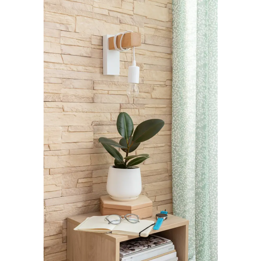 Бра Eglo «Townshend» цвет белый/дерево STLM-2107189 - Вид №7