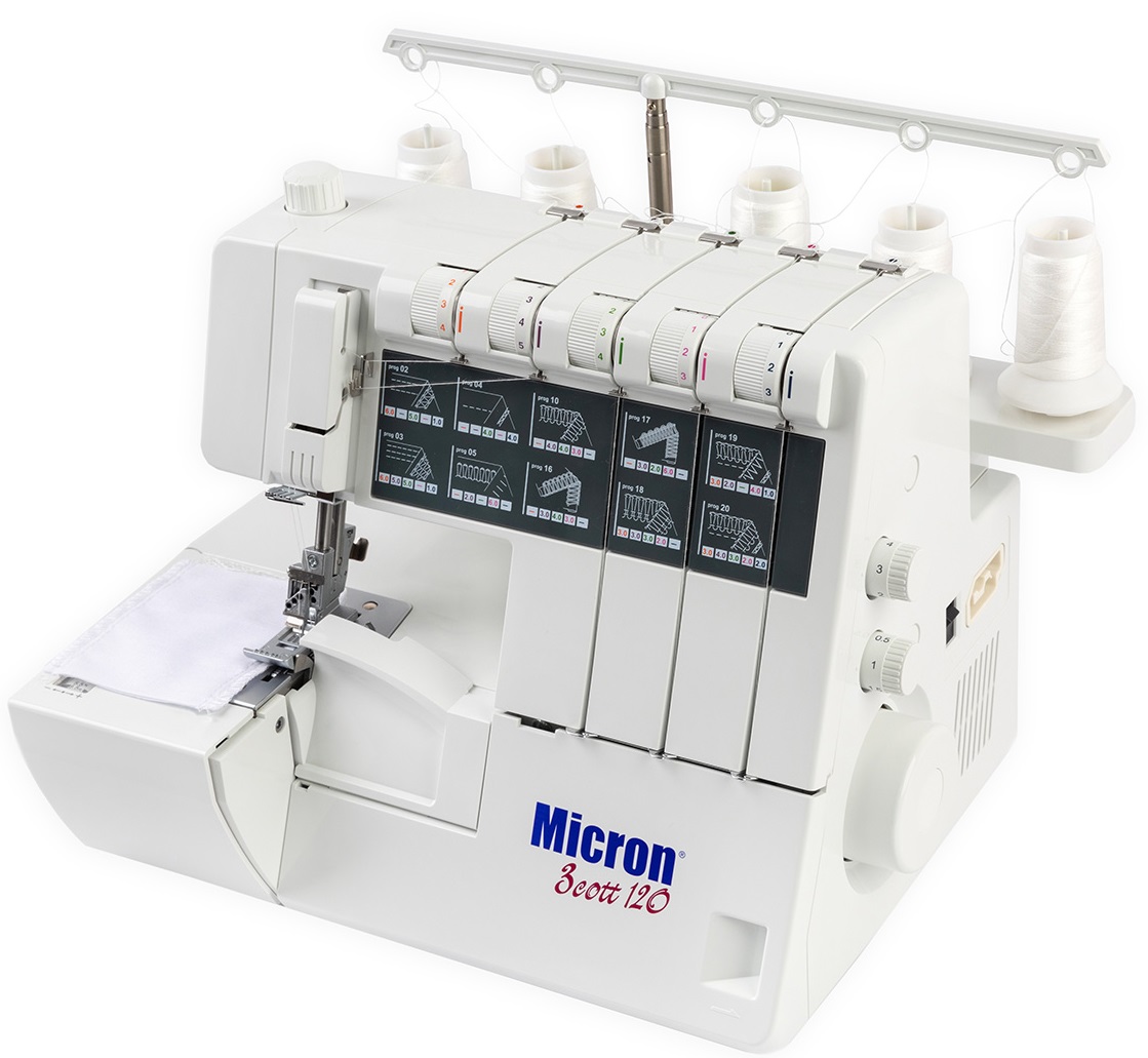 9131227 Коверлок Micron 3cott 120 STDN-0136687