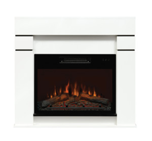 90368482 Каминокомплект ALTA 24 WT + KENDAL 24 цвет Белый матовый NEW LOOK STLM-0202807 REALFLAME