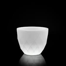 073091 Кашпо Nano матовое LED 12см Vondom Vases