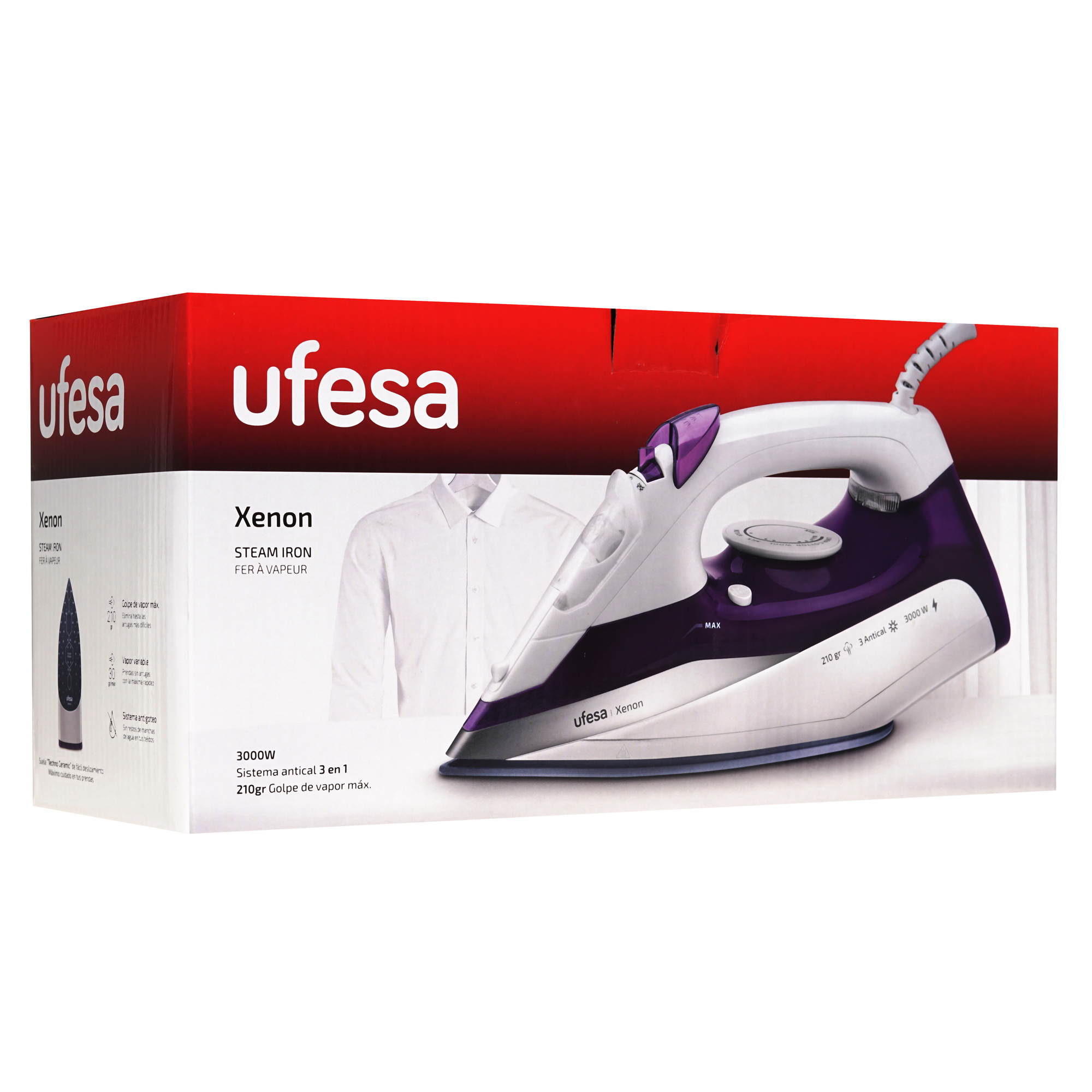 9140846 Утюг UFESA XENON белый STDN-0100683 - Вид №7