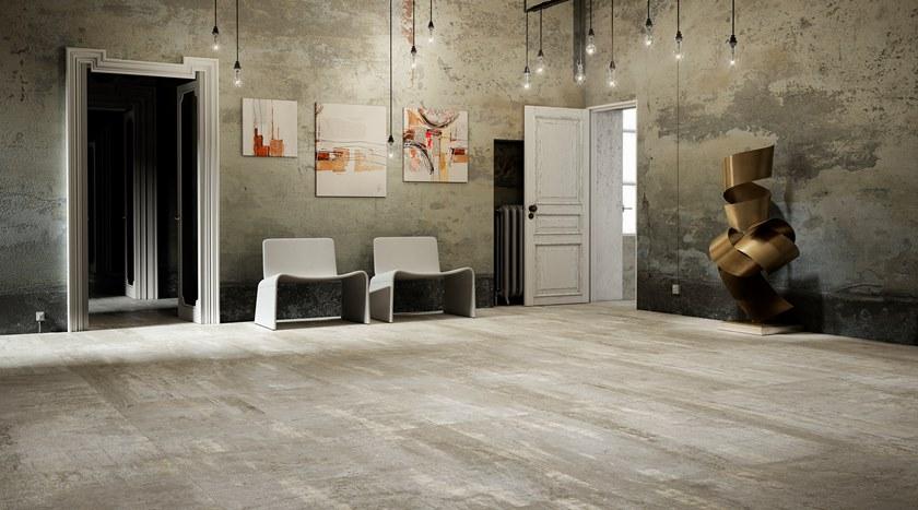 APAVISA Стены / напольная плитка из керамогранита под металл Metallo sun-id-1454763 - Вид №5