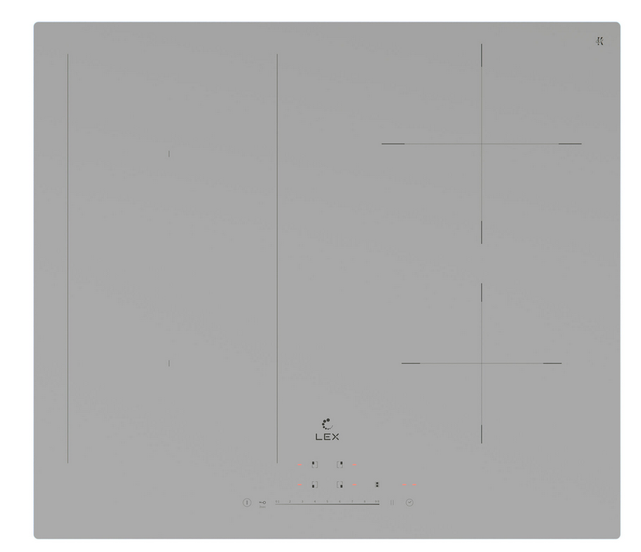 9156749 Индукционная варочная поверхность LEX EVI 641A GR STDN-0121735