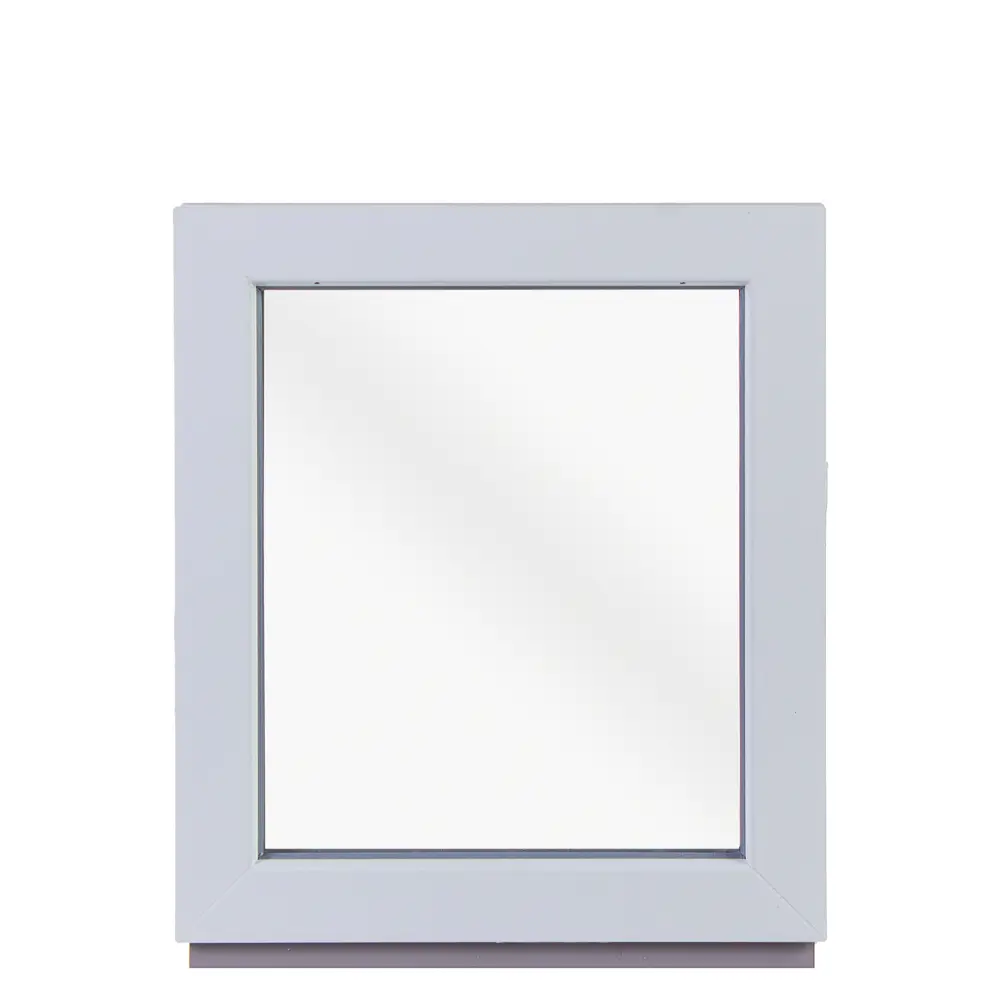 Пластиковое окно ПВХ Rehau 60x50 мм (ВxШ) однокамерный стеклопакет белый (с двух сторон) STLM-2025458 - Вид №1