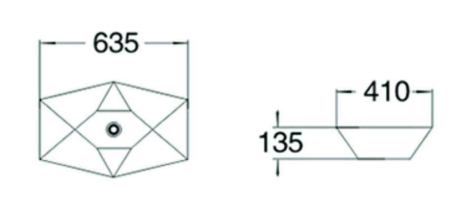 Раковина чаша SL-1059 SANTILINE  - Вид №1