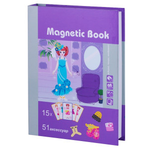 TAV026 Развивающая игра "Кокетка" Magnetic Book