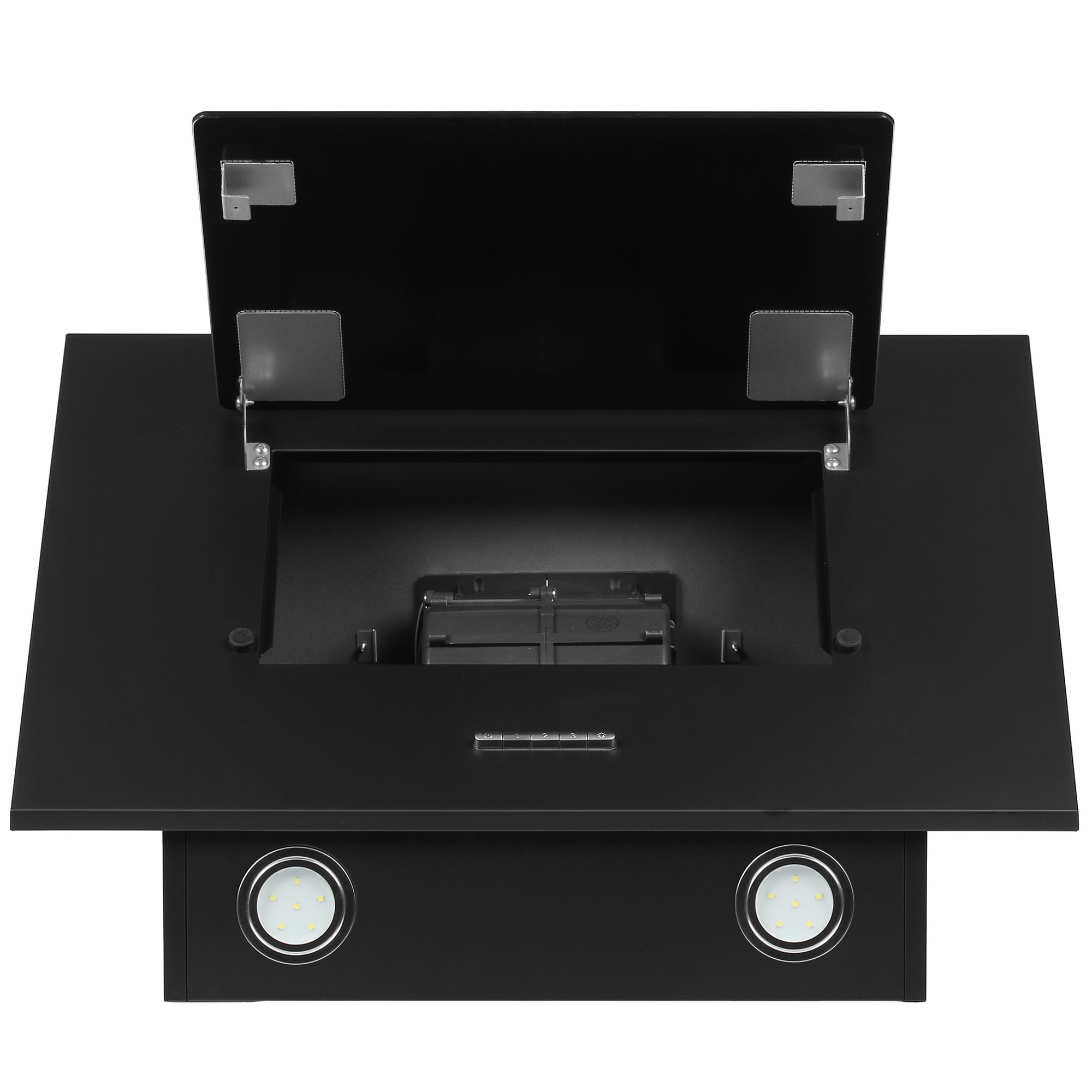 8160057 Вытяжка наклонная HOMSair BELL 60 черный/черный STDN-0001374 - Вид №8