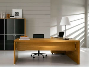 IFT Исполнительный угловой письменный стол из меламина Pratiko