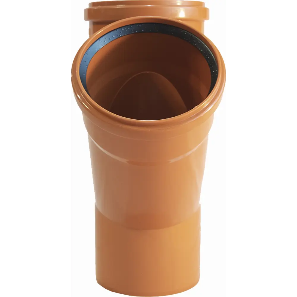 Тройник наружный 45 градусов 110x110 мм ОПТИПЛАСТИК STLM-2026739 - Вид №2