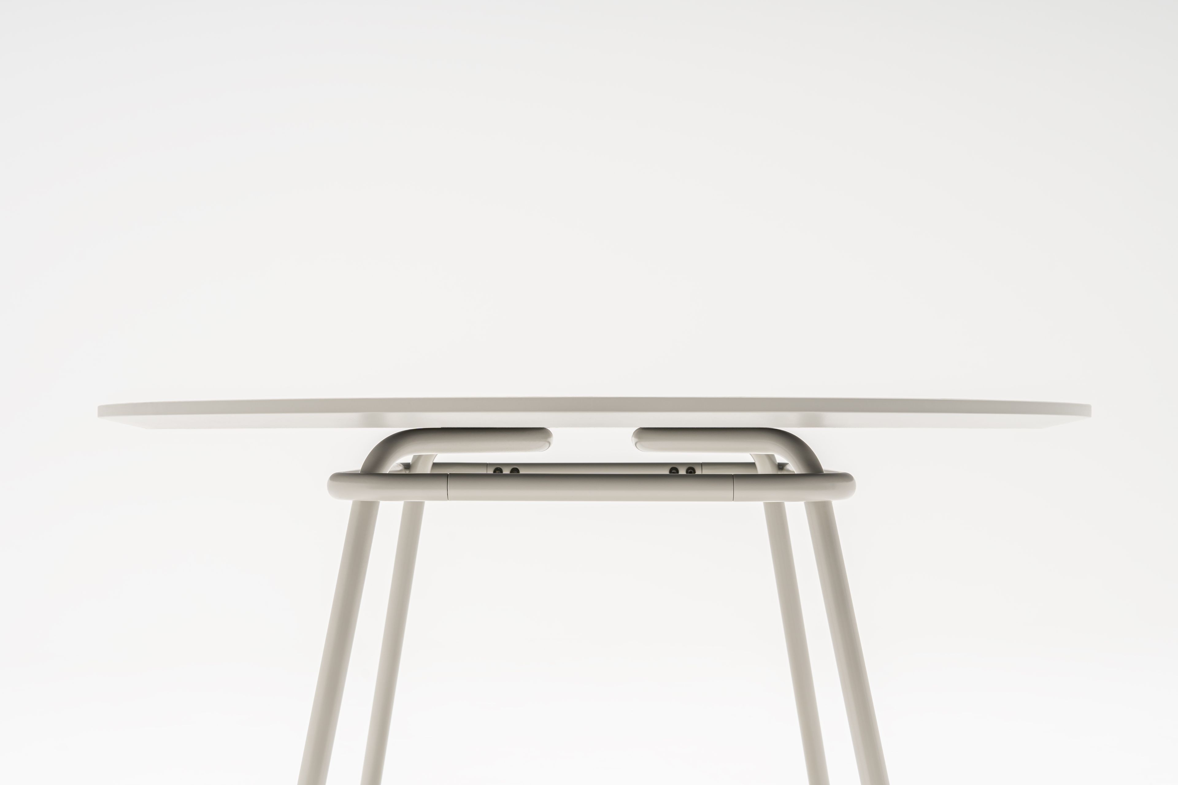 Круглый металлический обеденный стол MDD новая школа ARCH-00138146 - Вид №15