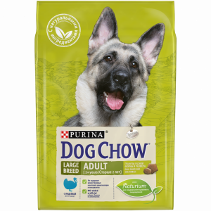 ПР0029484 Корм для собак крупных пород, с индейкой, сух. 2,5 кг Dog Chow