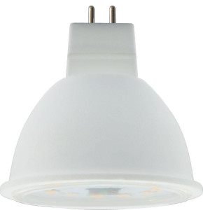 90121260 Лампа светодиодная M2SV54ELB стандарт GU5.3 220 В 5.40 Вт спот прозрачная 430 Лм нейтральный белый свет STLM-0112427 ECOLA
